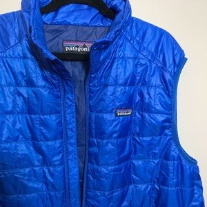 Patagonia Men’s Blue Nano Puff Vest